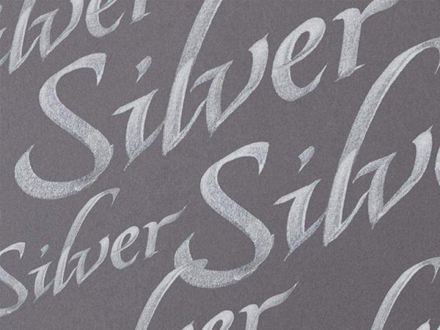 Actual product image Winsor & Newton Ink Calligraphy Ink silver (Inkwell)