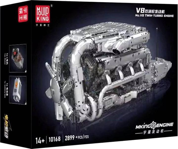 Produktbild Mould King Twin-Turbo Engine Motor