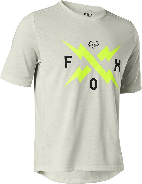 Fox Jersey 23 Yth Ranger Dr Ss Grey Ys (S)