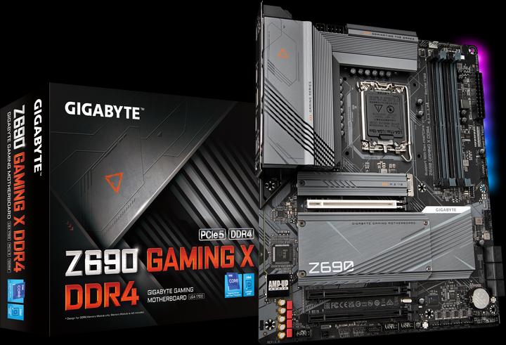 Produktbild Gigabyte Z690 Gaming X (LGA 1700, Intel Z690 (DDR4), ATX)