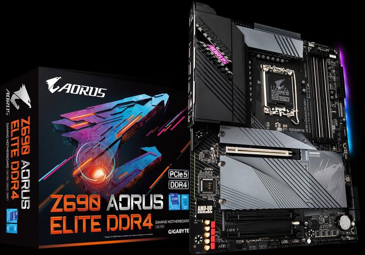 Gigabyte Z690 AORUS ELITE (LGA 1700, Intel Z690 (DDR4), ATX)