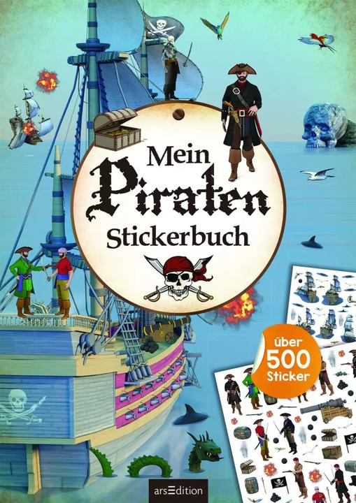Image du produit Mein Piraten-Stickerbuch (Allemand, Timo Schumacher, 2017)