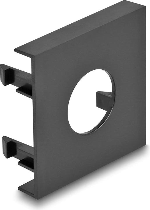 Delock Easy 45 copertura del modulo foro di taglio Ø 19,2 mm, 45 x 45 mm 5 pezzi nero