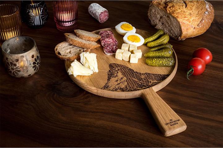 Produktbild Panorama Knife Holzbrett Matterhorn