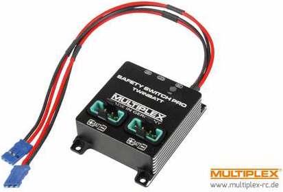 Produktbild Multiplex Safety Switch Pro Twinbatt (UNI)