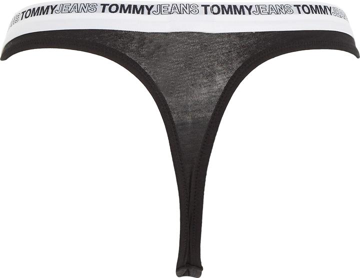 Produktbild Tommy Hilfiger Damen Thong Tangahöschen, Black, S (S)