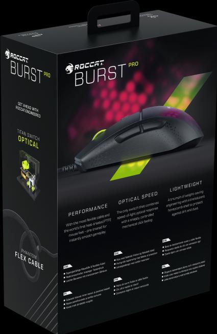 Actual product image Roccat Burst Pro (Cable)