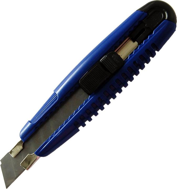 Werkzeugstore24 1x Cuttermesser mit (Cutter)
