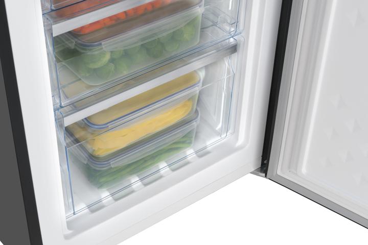 Actual product image Amica Fridge-freezer combination KGC 15495 S WxHxD 54.5 x 180 x 59 cm Fridge compartment 180 l (250 l)