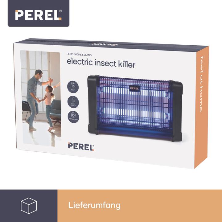 Image du produit Velleman TUE-INSECTES ÉLECTRIQUE 360° - 2 x 15 W