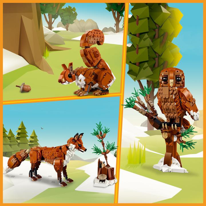 Actual product image LEGO Forest animals: Red fox (31154, LEGO Creator Expert)