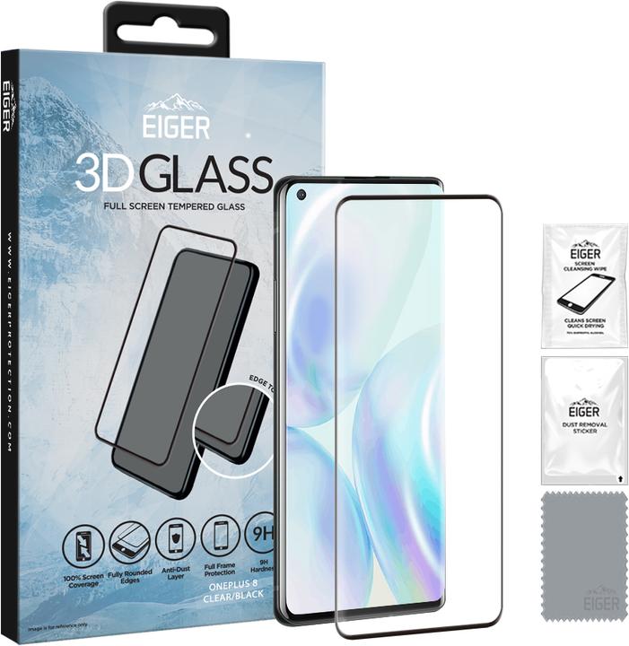 Produktbild Eiger Mountain Glass Clear Edge (1 Stück, Oneplus 8)