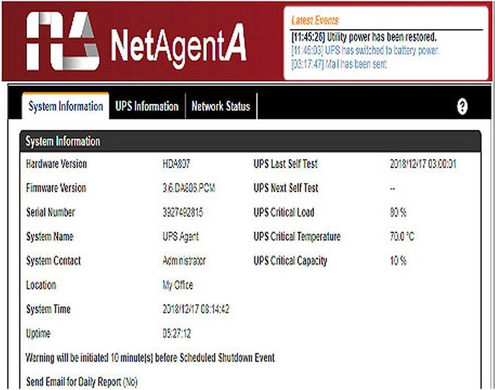 Produktbild Roline LineSecure III Web/SNMP Card, intern, Slot Card