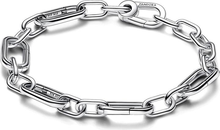 Pandora ME Fünf Aufklappbare Links Gliederarmband (20 cm, Silber 925)