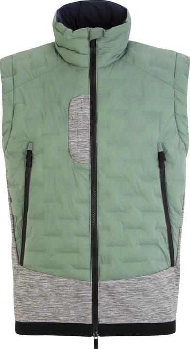 ivy green-medium grey melange-metal blue