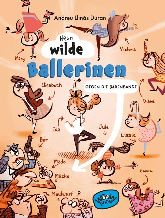 Produktbild Llinàs Duran:Neun wilde Ballerinen (Deutsch, Andreu Llinàs Duran, 2024)