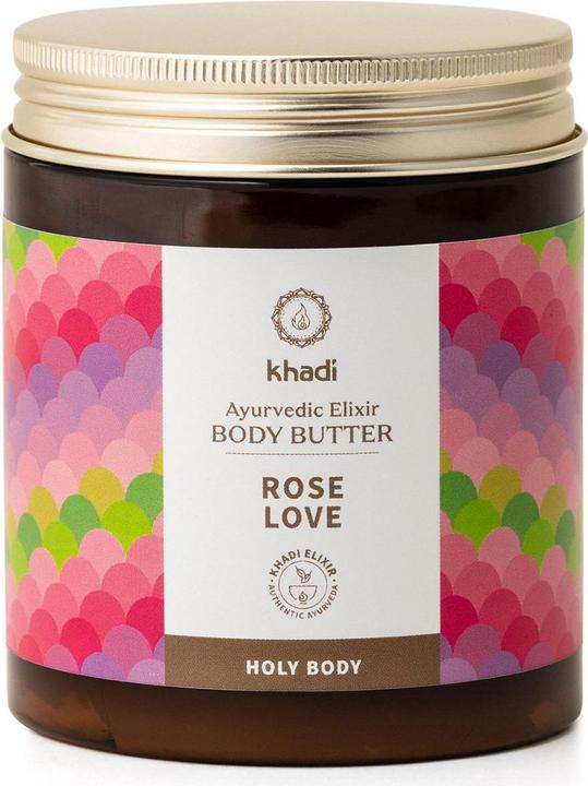 Khadi Holy Body Rose Love Body Butter (Body Butter, 250 ml)