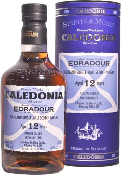Image du produit Edradour 12 ans (Single Malt, Scotch Whisky, 1 x 70 cl)