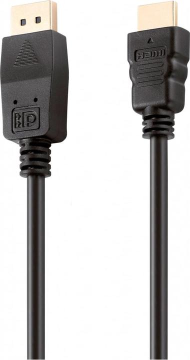 Image du produit HDgear DisplayPort — HDMI (Typ A) (2 m, DisplayPort, HDMI)