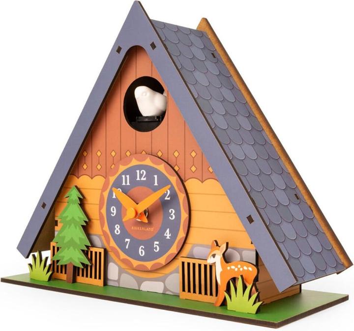 Actual product image Kikkerland - Cuckoo Clock - 22 cm x 18.25 cm x 9 cm
