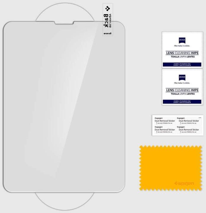 Actual product image Spigen TEMPERED GLASS GLAS.TR SLIM IPAD 10.2 2019 / 2020 / 2021 (1 Piece, iPad 2019 (7th gene))