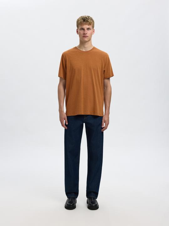 Image du produit Selected Homme Slhaspen Slub Ss O-Neck Tee Noos (XXL)