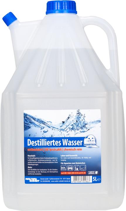 Robbyrob Destillatgleiches Wasser (5 l)