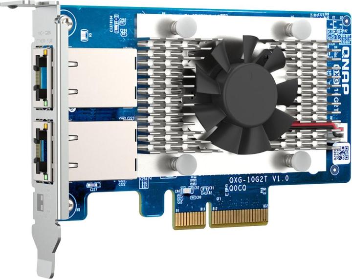 QNAP QXG-10G2T Network Adapter PCIe 10 GBE RJ45 x2