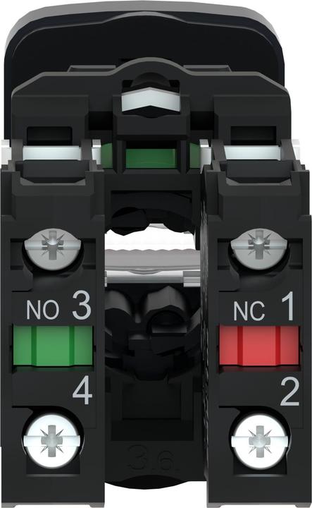 Produktbild Schneider Electric Ill Pushbutton Dbl Green I Red O 1NO/1NC