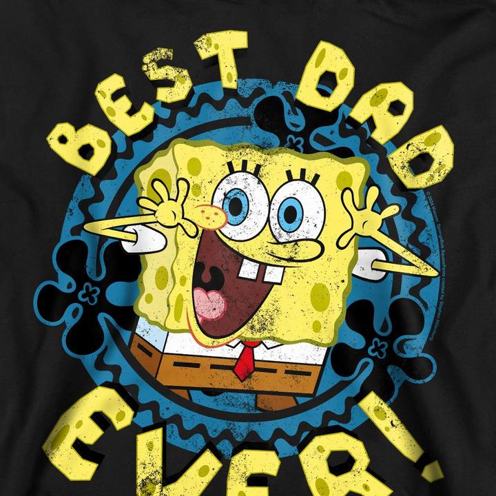 Produktbild Spongebob Squarepants Best Dad Ever Sweatshirt Vatertag (L)