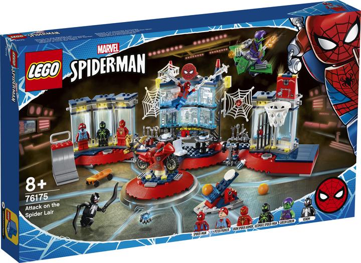 Produktbild LEGO Angriff auf Spider-Mans Versteck (76175, LEGO Marvel)