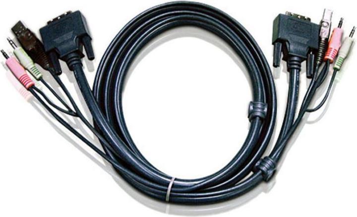 Actual product image Aten 2L-7D02UI Video / USB / Audio Cable