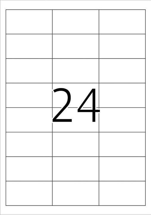 Actual product image HERMA A4 correction and cover labels