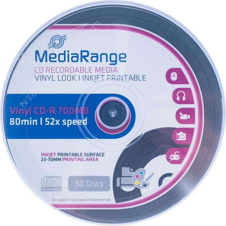 Produktbild MediaRange Cd-R (50 x)