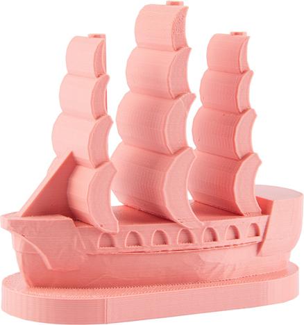 Produktbild Filament PLA Pastello flamingo red 1.0kg 1.75mm (PLA, 1.75 mm, 1000 g, Rosa)