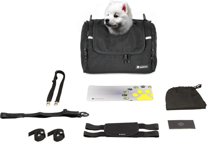 Actual product image Deemeed Motorrad-Haustiertasche für Hunde & Katzen 2-5 kg (Dog, Cat)