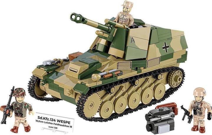 Produktbild Cobi 855 PCS HC WWII 2598 SD.KFZ.124 WESPE EXECUTIVE EDITION