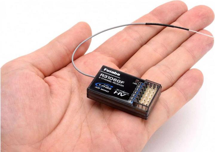 Actual product image Futaba R3106GF T-FHSS Receiver (w/o Telemetry)