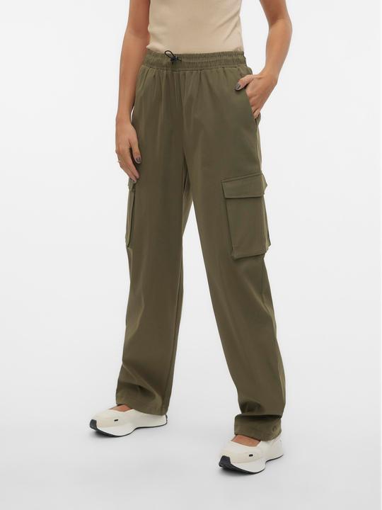 Actual product image Vero Moda VMPEPPER Hohe Taille Cargohose Cargo-Hose (32)