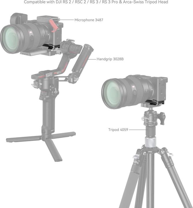 Immagine prodotto SmallRig Piastra di base Sony Alpha 6700 (Piastra di aggancio rapido)