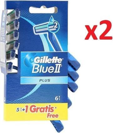 Actual product image Postquam Gillette Blue II Plus 6 units (6 x)