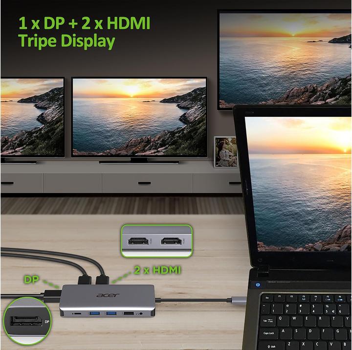 Actual product image Acer Mini (USB-C, 3 Ports)