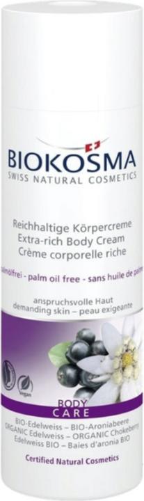 Biokosma Koerpercr Edelwe Aron BIO 200ml (Körpercreme, 200 ml)