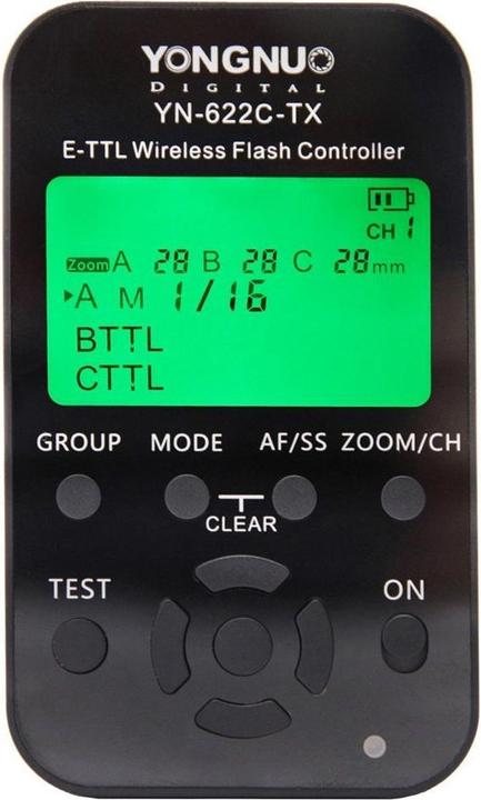 Image du produit Yongnuo YN-622C-kit Kit déclencheur flash sans fil i-TTL (Batterie du flash)