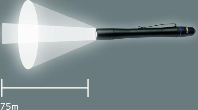 Actual product image Scangrip LED torch FLASH PEN 200 lm 2 x AAA batteries 80 m (18.50 cm, 200 lm)