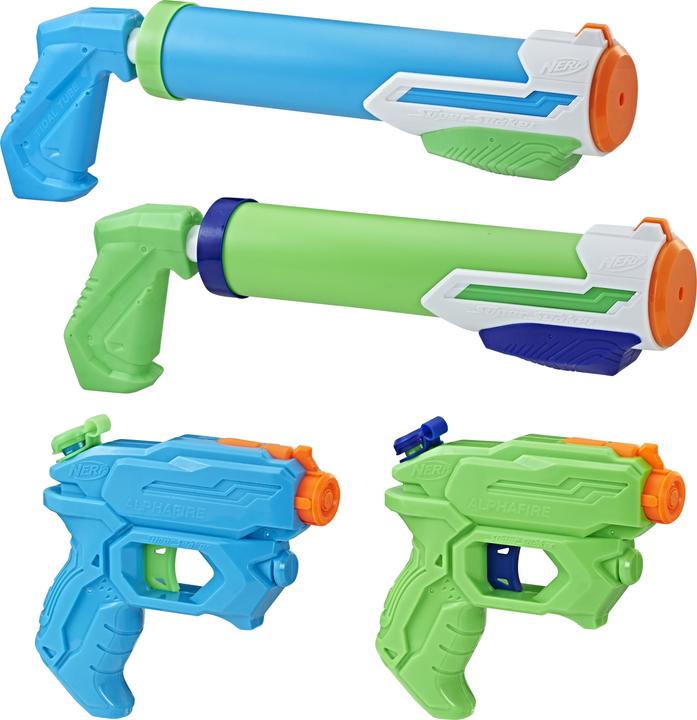 Nerf Super Soaker 4er Party Pack