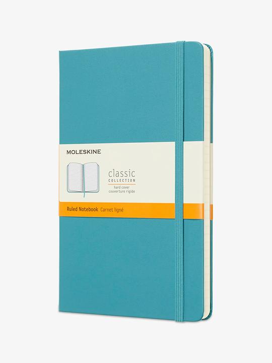 Image du produit Moleskine Calepin (A5, À rayures, Couverture rigide)