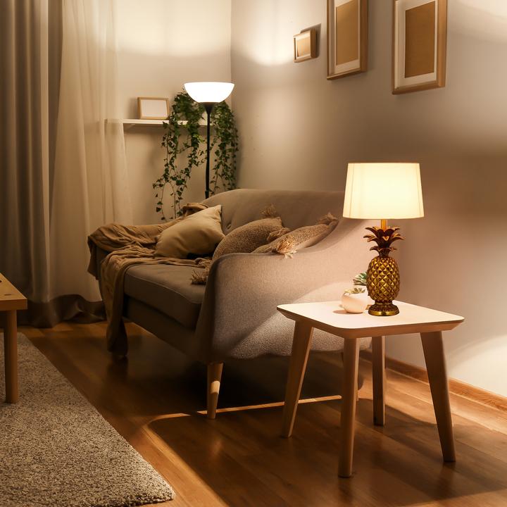Immagine prodotto Relaxdays Lampada da Tavolo a Forma di Ananas, Decorativa (E27)