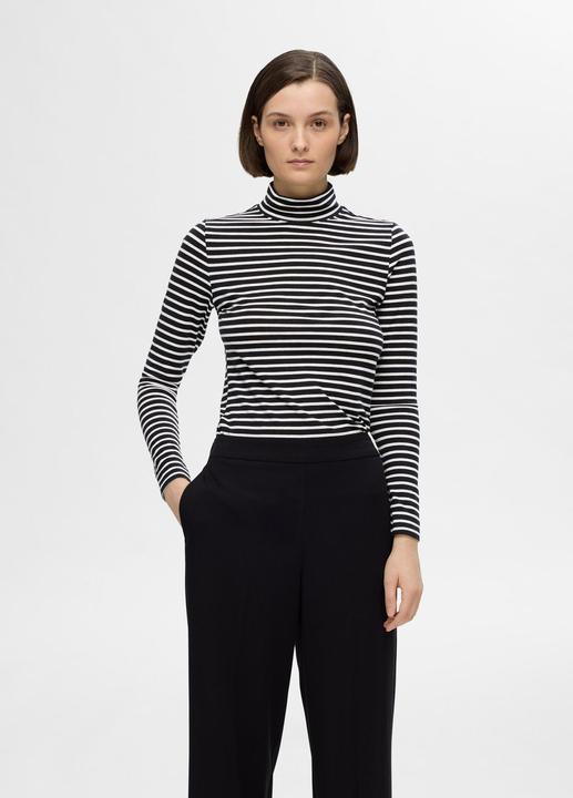 Produktbild Selected Femme Gestreiftes Oberteil mit langen Ärmeln (XL)