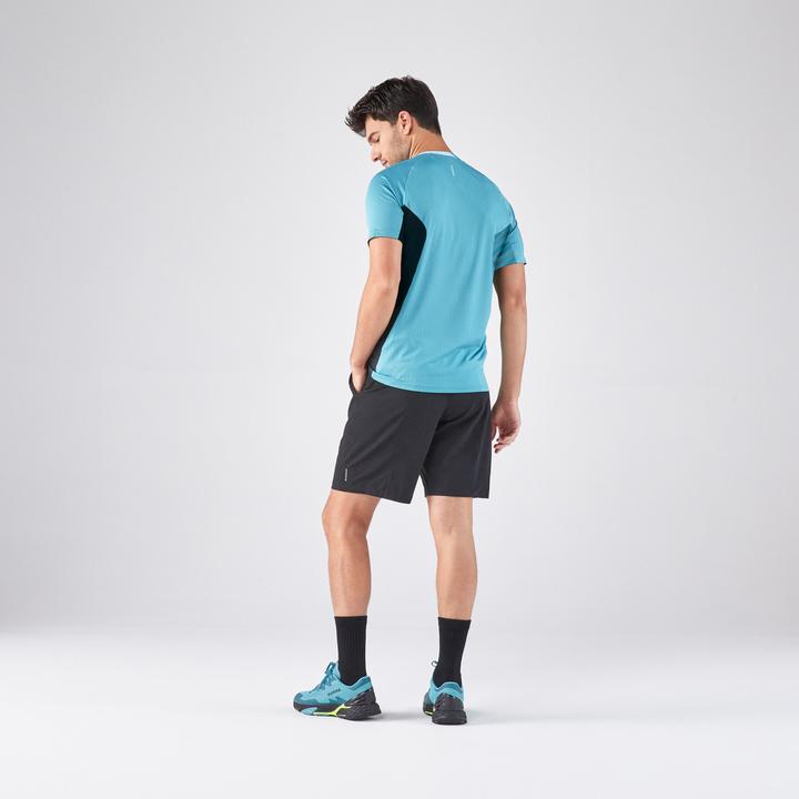 Actual product image Kuikma Herren Padel T-Shirt technisch - 900 blau/schwarz (L)